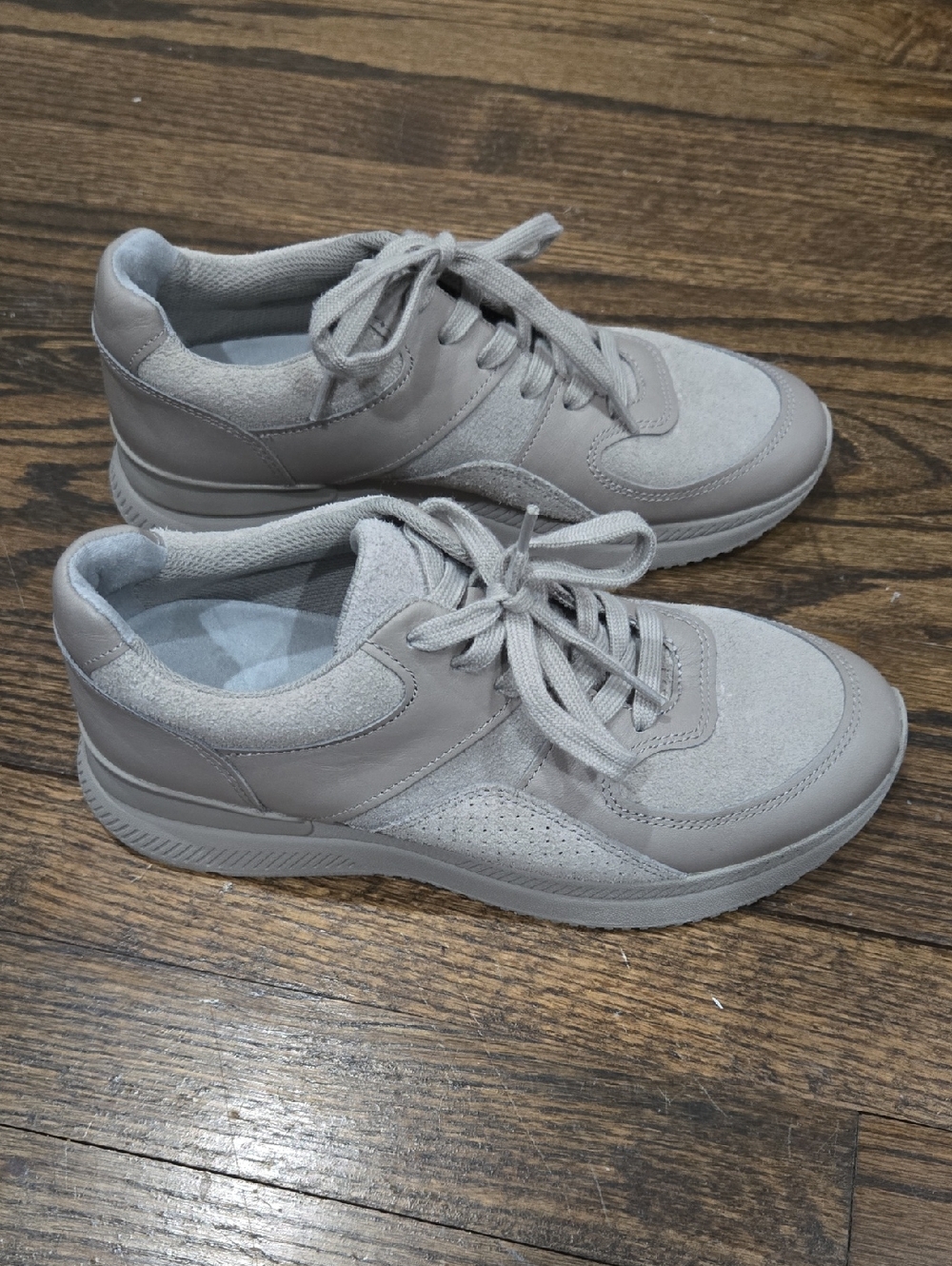 Everlane The Trainer Sneakers Grey Women's 8, Mens 6